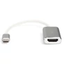 Kép 4/7 - Digitus DA-70836, 0,2 M, USB C-típus, HDMI, Dugó, Aljzat, USB