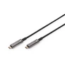 Kép 1/2 - Digitus AK-330160-200-S, 20 M, USB C, USB C, USB 3.2 Gen 1 (3.1 Gen 1), Fekete
