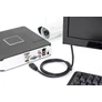 Kép 2/5 - Digitus DK-330123-050-S, 5 M, HDMI A-típus (Standard), HDMI A-típus (Standard), 3840 x 2160 pixelek, 3D, Fekete