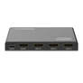 Kép 2/4 - Digitus DS-55333, HDMI, USB C-típus, Fém, Fekete, 48 Gbit/s, Státusz
