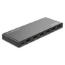 Kép 2/4 - Digitus DS-55334, HDMI, USB C-típus, Fém, Fekete, 48 Gbit/s, Státusz