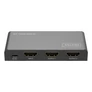 Kép 2/4 - Digitus DS-55336, HDMI, 2x HDMI, 3840 x 2160 pixelek, Szürke, Fém, 4K DCI