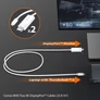 Kép 11/13 - j5create JTD562-EN, Vezetékes, Thunderbolt 4, 96 W, 3,5 mm-es, 10,100,1000 Mbit/s, Szürke