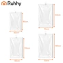 Kép 2/14 - Vacuum bag with hanger - set of 6 Ruhhy