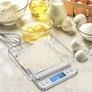 Kép 6/16 - Kitchen scale 500x0.01g Ruhhy