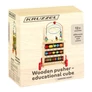 Kép 2/16 - Wooden pusher - Educational cube 22606