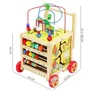 Kép 4/16 - Wooden pusher - Educational cube 22606