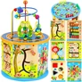 Kép 1/11 - Wooden educational cube 22429