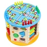 Kép 7/11 - Wooden educational cube 22429