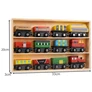 Kép 3/12 - Wooden train set 12 pcs Kruzzel 23522