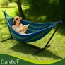 Kép 14/19 - Garden hammock 200x150cm with frame