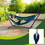 Kép 15/19 - Garden hammock 200x150cm with frame