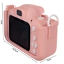 Kép 4/17 - Digital camera pink Kruzzel AC22296