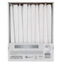 Kép 7/9 - White taper candle - set of 40