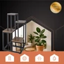 Kép 11/13 - Standing flower stand 69 cm Ruhhy 25997