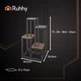Kép 3/13 - Standing flower stand 69 cm Ruhhy 25997