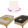 Kép 14/14 - Kruzzel 26366 Sensory Table with Chair