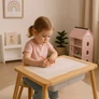 Kép 6/14 - Kruzzel 26366 Sensory Table with Chair