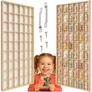 Kép 1/12 - Wooden shelf for dolls Kruzzel 26969
