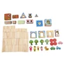 Kép 14/14 - Construction blocks - house 268 pieces Kruzzel 26452
