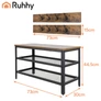 Kép 2/9 - Shoe rack with hanger 73cm Ruhhy 27037