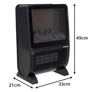 Kép 4/17 - Blazeo Kaminer 26317 flame effect heater