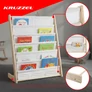 Kép 10/13 - Kruzzel 25809 Children's Bookshelf