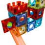 Kép 13/14 - Magnetic blocks - ball track 110 pieces 25766