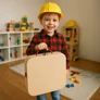 Kép 6/11 - Kruzzel 26581 Wooden Tool Box