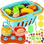 Kép 1/12 - Vegetables and fruits for cutting with basket 22877