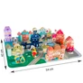 Kép 3/16 - Wooden blocks 115 pcs - city 23519