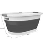Kép 2/15 - Bowl - foldable laundry basket