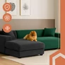 Kép 9/13 - Sofa cover 145-185cm green Ruhhy 26032