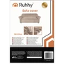 Kép 4/15 - Ruhhy 26184 beige sofa cover 190-230cm