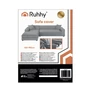 Kép 2/14 - Ruhhy 26035 light gray sofa cover 145-185cm