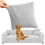 Kép 1/15 - Ruhhy 26182 sofa cover 190-230cm light gray