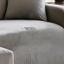 Kép 6/15 - Ruhhy 26182 sofa cover 190-230cm light gray