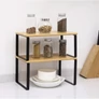 Kép 9/15 - Bamboo kitchen shelf - 2 pcs Ruhhy 25661