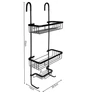 Kép 3/11 - Hanging shower shelf - black