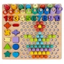 Kép 5/18 - Wooden puzzle - beads DU17252
