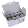 Kép 8/9 - White cylinder candle - set of 8