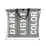 Kép 1/6 - Laundry basket - 3 compartments on a foldable frame