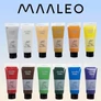 Kép 2/12 - Acrylic paints 12pcs 100ml Maaleo 20424