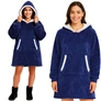 Kép 1/8 - XXL sweatshirt - navy blue blanket Ruhhy 26147