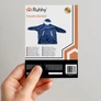 Kép 2/8 - XXL sweatshirt - navy blue blanket Ruhhy 26147