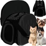 Kép 1/15 - Carrier - bag for dog/cat - black