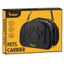Kép 11/15 - Carrier - bag for dog/cat - black