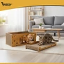 Kép 4/9 - Cat scratching post - two-story house Purlov 27016
