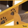 Kép 7/9 - Cat scratching post - two-story house Purlov 27016