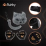 Kép 3/7 - 4-piece cat/fox costume, gray, Ruhhy 26247
